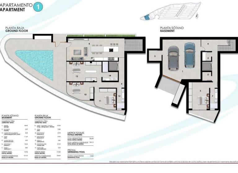 Villa zum Kauf - Erstbezug provisionsfrei 2.200.000 € 5 Zimmer 268 m² 200 m² Grundstück Calpe