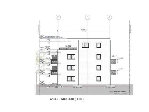 Wohnung zur Miete - Erstbezug 617 € 4 Zimmer 92,7 m² 2. Geschoss Neukirchener Ring / Gartenstraße Neukirchen Neukirchen-Vluyn 47506