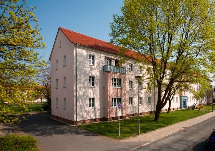 Wohnung zur Miete 294 € 2 Zimmer 49,8 m²<br/>Wohnfläche EG<br/>Geschoss Albrecht-Dürer-Straße 25 Merseburg Merseburg 06217