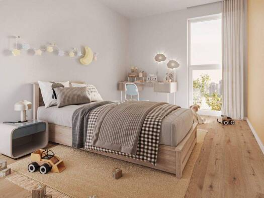 Wohnung zum Kauf - Erstbezug provisionsfrei 270.560 € 3 Zimmer 64,4 m² 3. Geschoss frei ab 01.06.2027 Berschenygasse 7 Puntigam Graz 8055