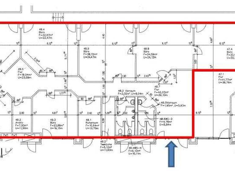 Bürofläche zur Miete provisionsfrei 6,80 € 856,2 m² Bürofläche teilbar ab 146,5 m² Barleben 39179