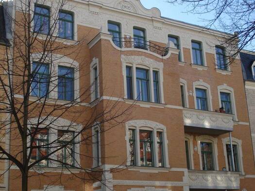 Wohnung zur Miete 545 € 1,5 Zimmer 51 m² Geschoss 1/3 frei ab 01.06.2026 Schleiermacherstraße 38 Paulusviertel Halle (Saale) 06114