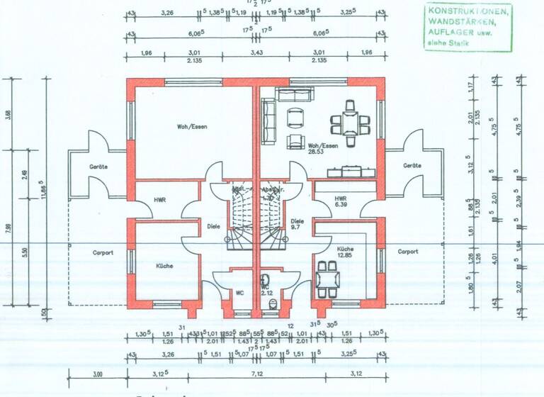 Haus zum Kauf 8 Zimmer 230 m² 48.000 m² Grundstück Emen-Raken Haren (Ems) 49733