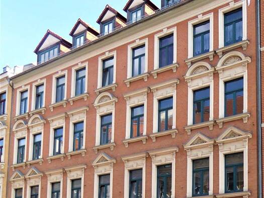 Wohnung zur Miete 416 € 2 Zimmer 54,7 m² 2. Geschoss frei ab sofort Faradaystr. 14 Möckern Leipzig 04159