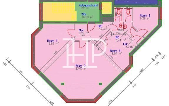 Bürofläche zur Miete 10 € 432,6 m²<br/>Bürofläche ab 115,2 m²<br/>Teilbarkeit Bergedorf Hamburg 21029