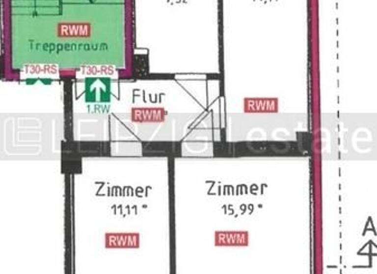 Wohnung zur Miete 450 € 2 Zimmer 54 m²<br/>Wohnfläche EG<br/>Geschoss 01.07.2025<br/>Verfügbarkeit Sachsenstraße 20 Paunsdorf Leipzig 04328