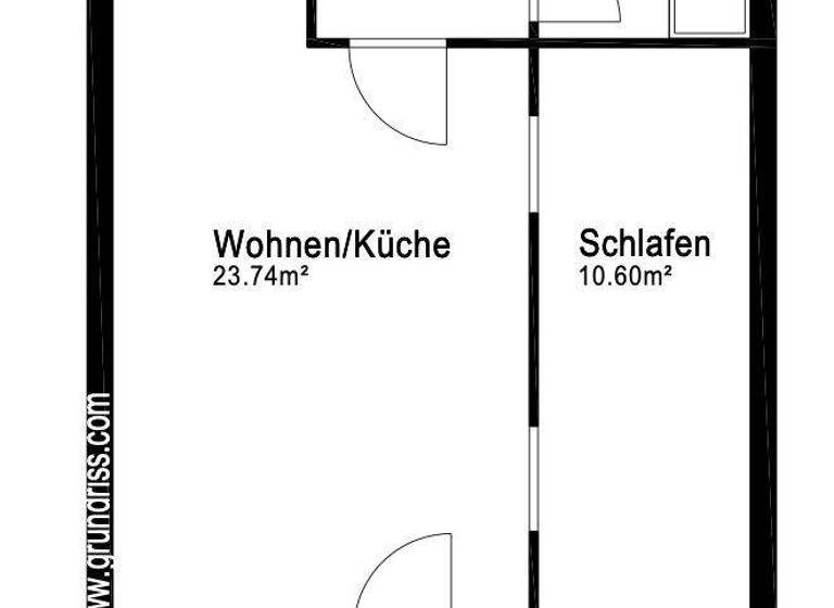 Wohnung zur Miete 1.275 € 2 Zimmer 45 m² frei ab 01.04.2026 Ramersdorf-Perlach München 81737