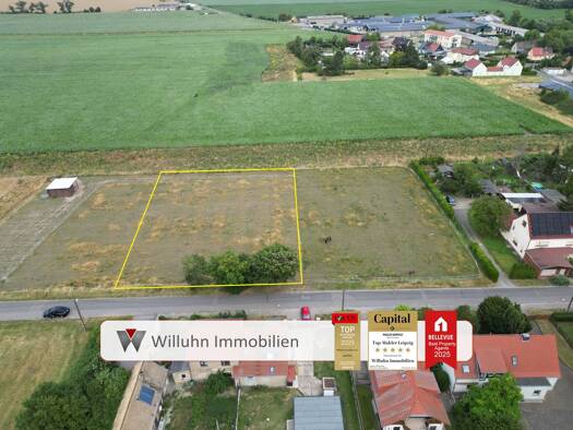 Grundstück zum Kauf 333.600 € 2.224 m² Grundstück Kitzen Pegau 04523