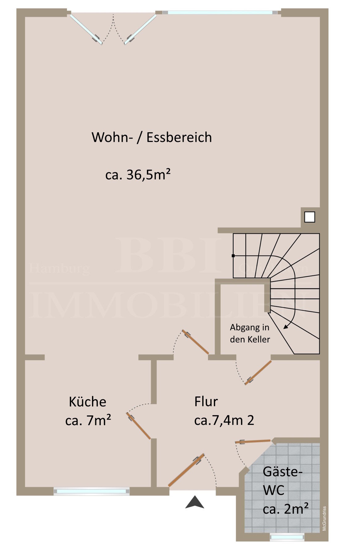 Reihenmittelhaus zum Kauf 395.000 € 4 Zimmer 102 m²<br/>Wohnfläche 241 m²<br/>Grundstück Quickborn 25451