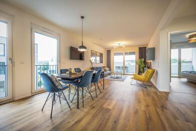 Wohnung zum Kauf - Neubau provisionsfrei 379.990 € 4 Zimmer 91 m² 1. Geschoss Maria-Merian-Bogen 3 Großauheim Hanau 63457