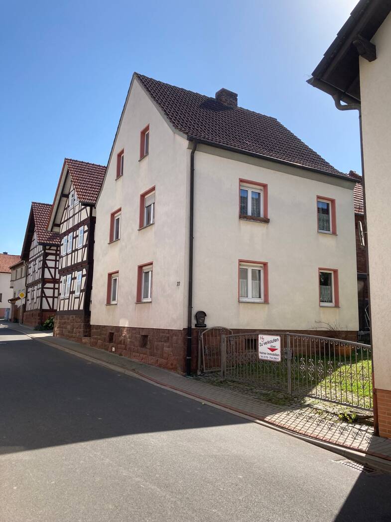 Einfamilienhaus zum Kauf 46.500 € 5 Zimmer 110 m² 809 m² Grundstück Bermbach Buttlar 36419