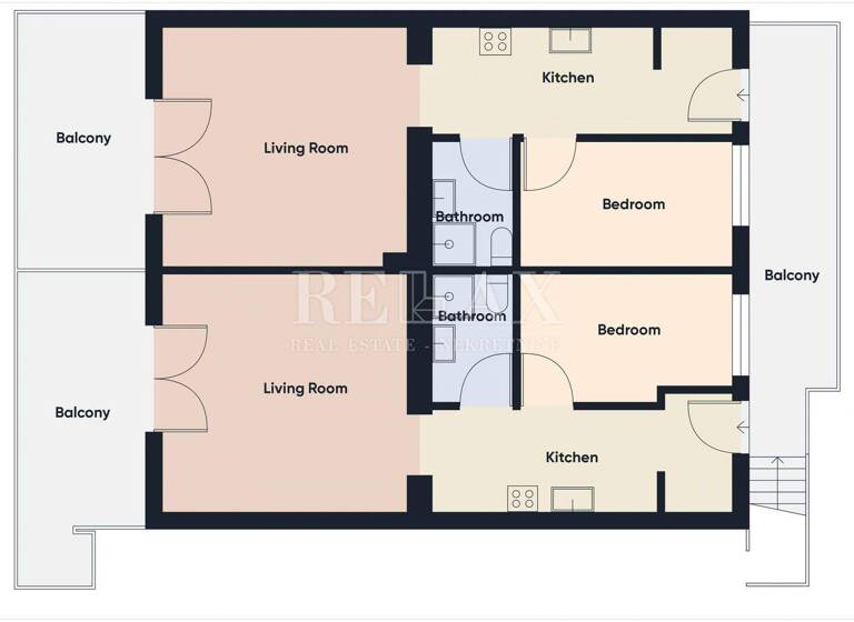 Wohnung zum Kauf 420.000 € 3 Zimmer 2. Geschoss Crikvenica 51260