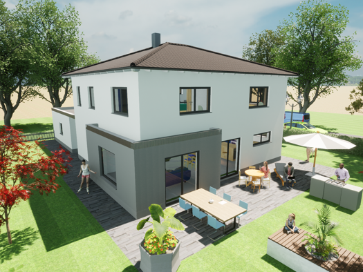Einfamilienhaus zum Kauf provisionsfrei 412.000 € 5 Zimmer 165 m² 600 m² Grundstück Marienhof Schillingsfürst 91583