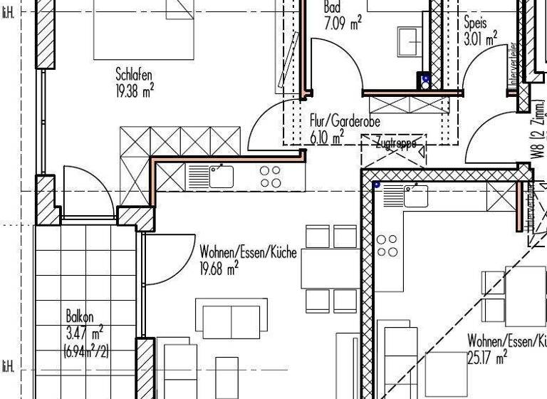 Wohnung zum Kauf - Erstbezug 269.000 € 2 Zimmer 58,8 m² Roßfeld Crailsheim 74564