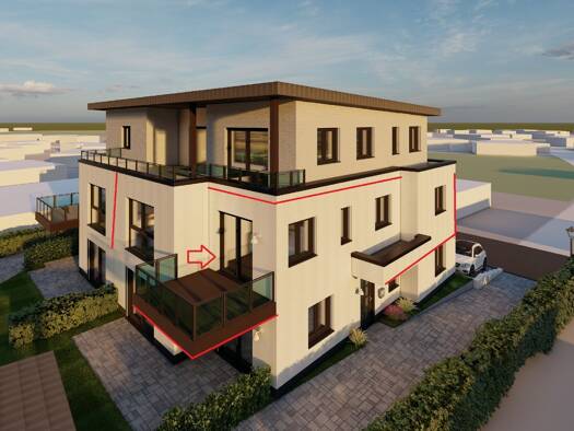 Wohnung zum Kauf - Erstbezug provisionsfrei 393.000 € 3 Zimmer 106 m² 1. Geschoss Horhausen 56593