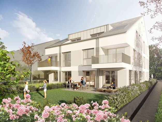 Terrassenwohnung zum Kauf - Neubau 579.000 € 94,3 m² EG Neuhausen auf den Fildern 73765