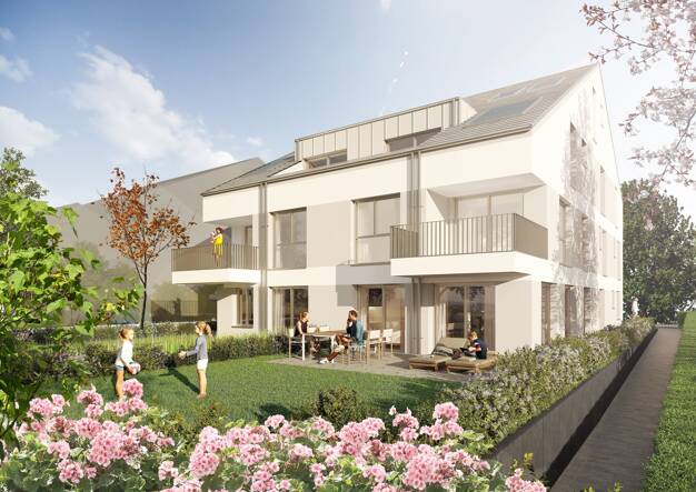 Terrassenwohnung zum Kauf - Neubau 603.900 € 94,3 m² EG Neuhausen auf den Fildern 73765