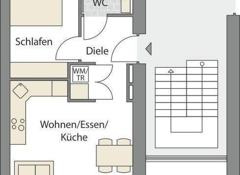 Wohnung zum Kauf 312.000 € 2 Zimmer 49,7 m² EG Weingarten 88250