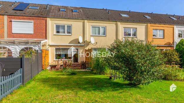 Reihenmittelhaus zum Kauf 229.500 € 4 Zimmer 110 m² 154 m² Grundstück Kücknitz Lübeck 23569