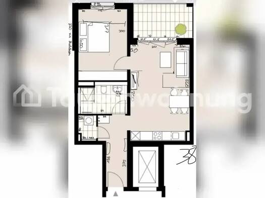 Wohnung zur Miete Tauschwohnung 1.400 € 2 Zimmer 60 m² 3. Geschoss Otterndorf Hamburg 20097