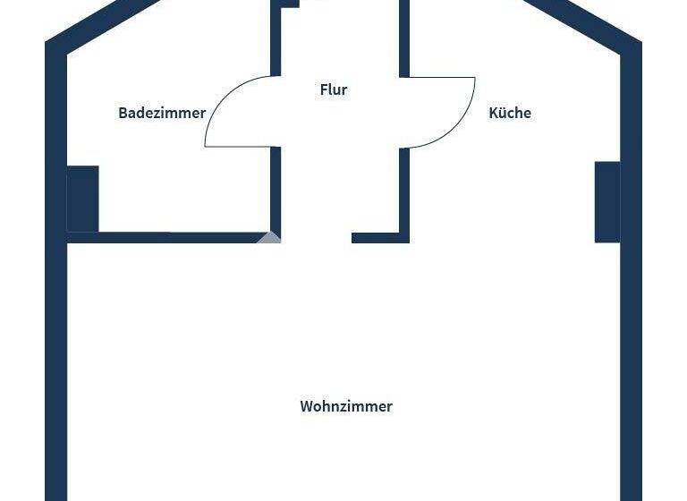 Studio zum Kauf 125.000 € 1 Zimmer 39,5 m² 1. Geschoss Markkleeberg 04416