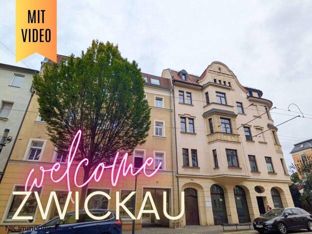 Bürofläche zur Miete 1.350 € 8 Zimmer 222 m² Bürofläche Bahnhofstr. 17a Bahnhofsvorstadt Zwickau 08056