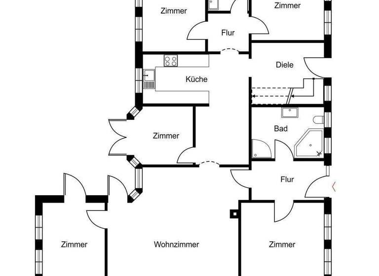 Einfamilienhaus zum Kauf 495.000 € 7,5 Zimmer 230 m² 1.707 m² Grundstück Hamweddel 24816