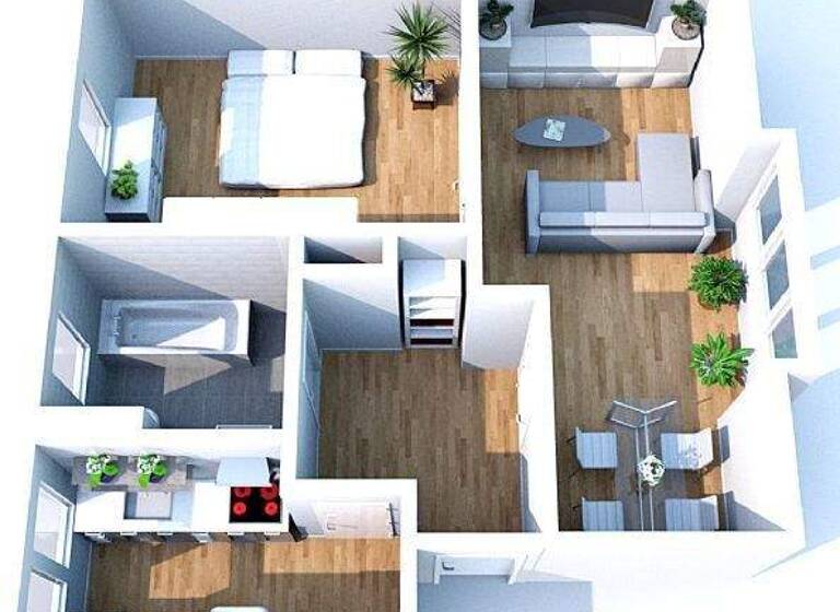 WG-Zimmer zur Miete 295 € 2 Zimmer 55,9 m² 2. Geschoss frei ab sofort Kroptewitz 71 Kroptewitz Leisnig 04703