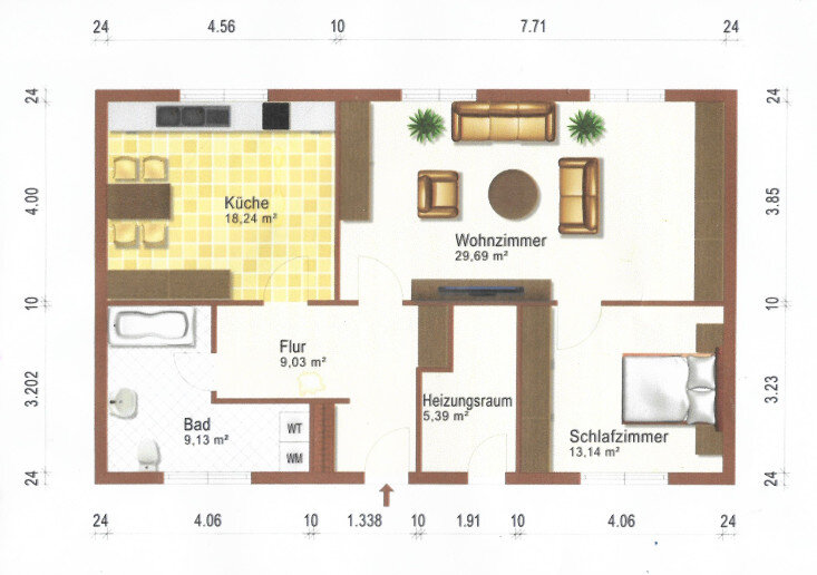 Mehrfamilienhaus zum Kauf provisionsfrei 179.000 € 8 Zimmer 247,6 m²<br/>Wohnfläche 1.300 m²<br/>Grundstück Friedensstraße 23 Domersleben Domersleben 39164