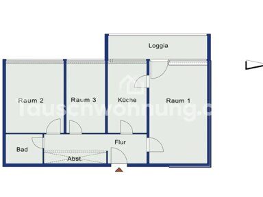 Wohnung zur Miete 524 € 2,5 Zimmer 74 m² 8. Geschoss Tegel Berlin 13507