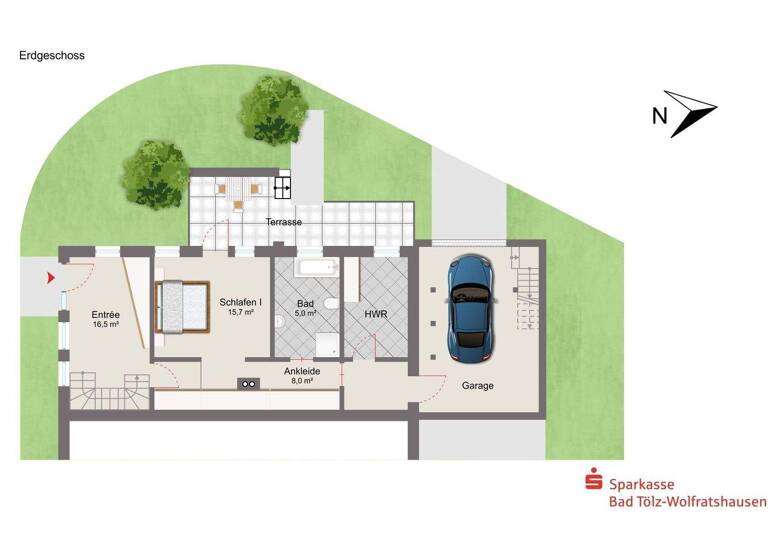 Doppelhaushälfte zur Miete 2.100 € 4 Zimmer 150 m² 200 m² Grundstück frei ab 01.05.2026 Arzbach Wackersberg 83646