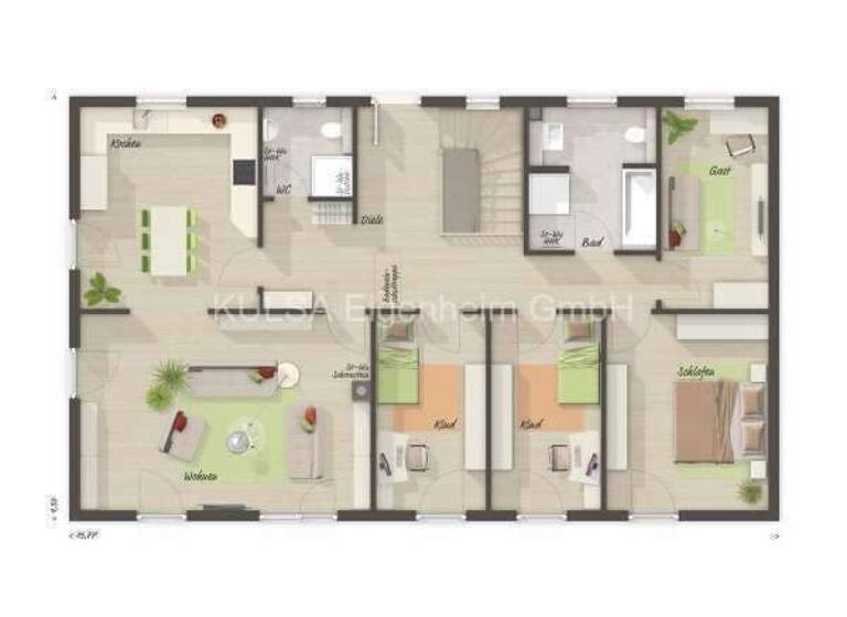 Bungalow zum Kauf provisionsfrei 270.920 € 5 Zimmer 131 m² 654 m² Grundstück In der Aue 19 Barchfeld Barchfeld-Immelborn 36456