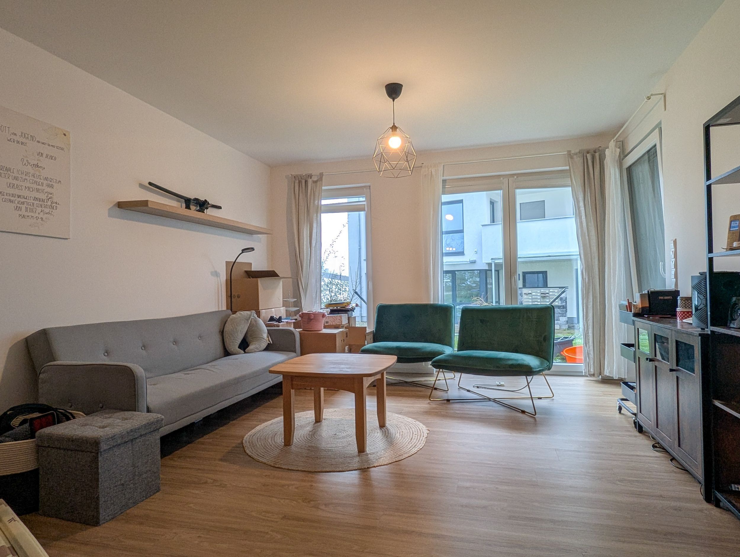 Wohnung zur Miete nur mit Wohnberechtigungsschein 407 € 2 Zimmer 62 m²<br/>Wohnfläche EG<br/>Geschoss ab sofort<br/>Verfügbarkeit Johanne-Kötter-Straße 10a Jöllenbeck - West Bielefeld 33739