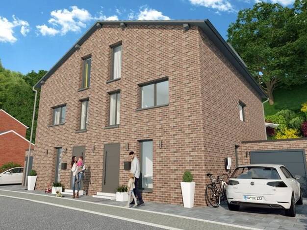 Doppelhaushälfte zum Kauf - Erstbezug 395.000 € 5 Zimmer 151 m² 768 m² Grundstück Vlatten Heimbach / Vlatten 52396