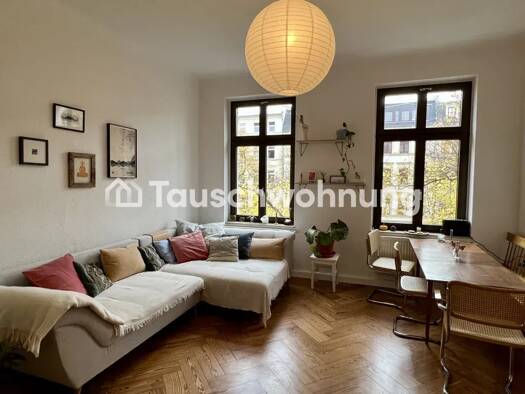 Wohnung zur Miete Tauschwohnung 680 € 3 Zimmer 85 m² Südvorstadt Leipzig 04275
