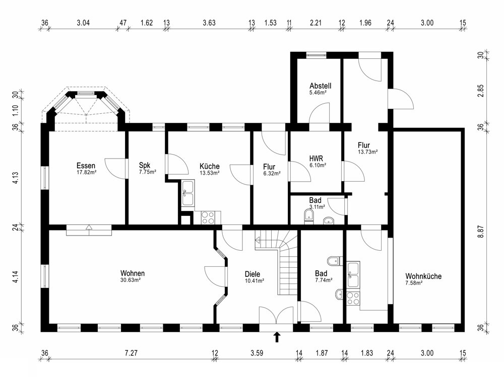 Einfamilienhaus zum Kauf 689.000 € 5 Zimmer 214,6 m²<br/>Wohnfläche 30.000 m²<br/>Grundstück Lindholm Risum-Lindholm / Klockries 25920