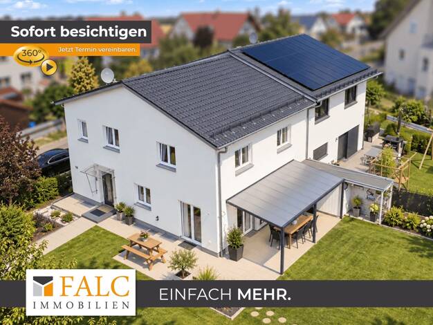 Doppelhaushälfte zum Kauf 698.000 € 5 Zimmer 144 m² 516 m² Grundstück frei ab 31.03.2027 Rehling Rehling 86508