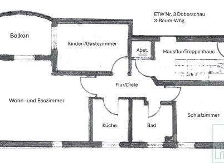 Wohnung zum Kauf 105.000 € 3 Zimmer 77 m² Doberschau 02692