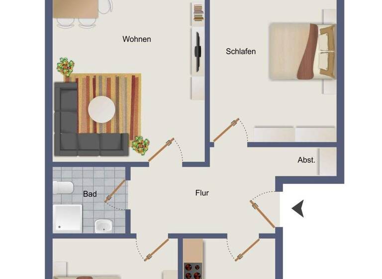 Wohnung zum Kauf 199.000 € 3 Zimmer 71,2 m² Halstenbek 25469