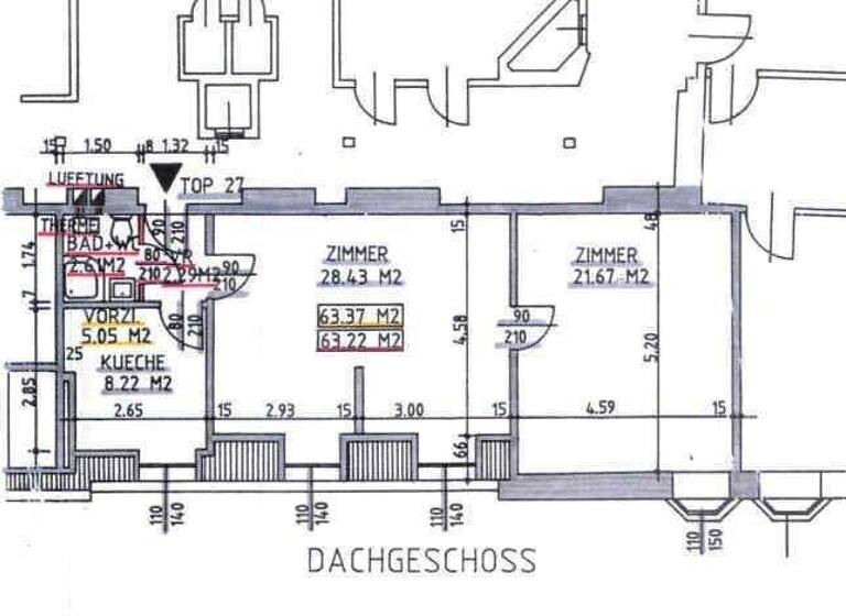 Wohnung zum Kauf 275.000 € 2 Zimmer 63,9 m² Wien 1150
