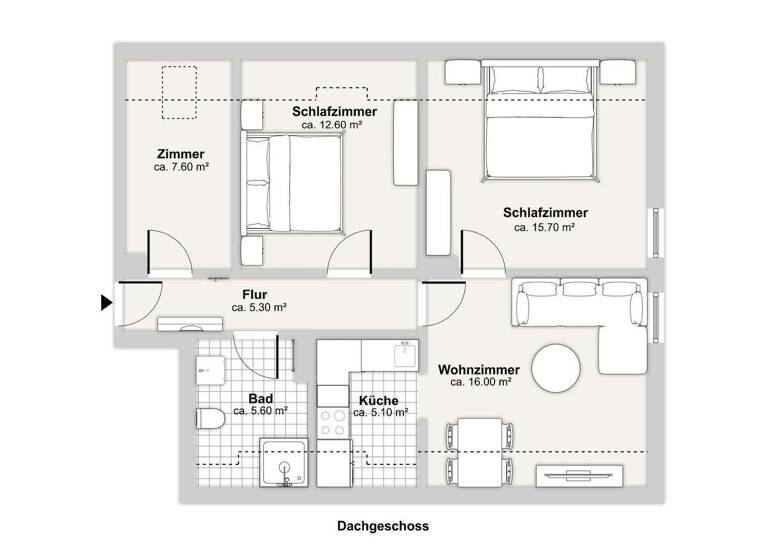 Wohnung zum Kauf 149.000 € 3 Zimmer 56,7 m² 4. Geschoss Siegen 57074