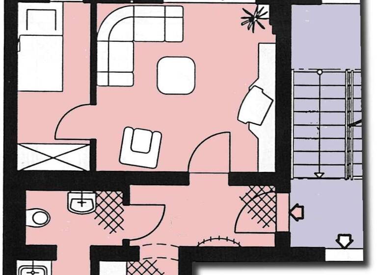 Wohnung zur Miete 245 € 2 Zimmer 33,9 m² 1. Geschoss Virchowplatz 3 Marienthal Zwickau 08060