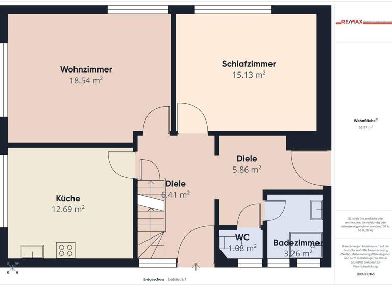Einfamilienhaus zum Kauf 179.000 € 6 Zimmer 112 m² 1.028 m² Grundstück Stapelmoor Weener 26826