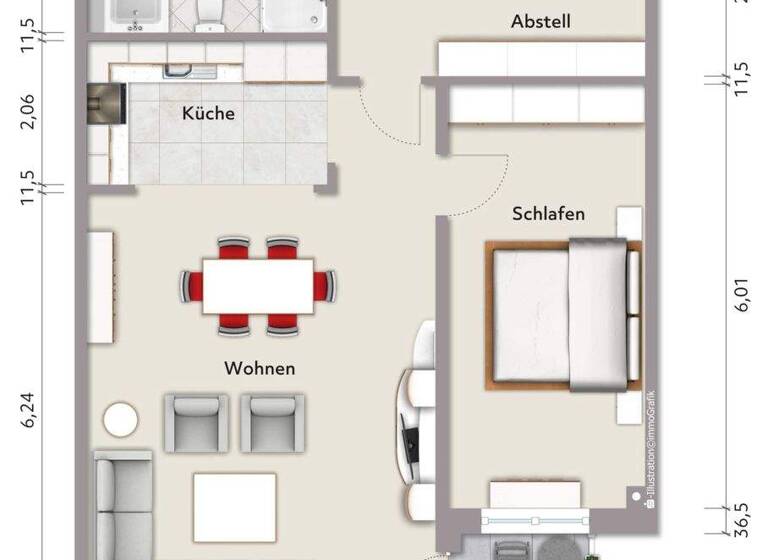 Wohnung zum Kauf 175.000 € 2 Zimmer 73,9 m² Holzen Schwerte 58239