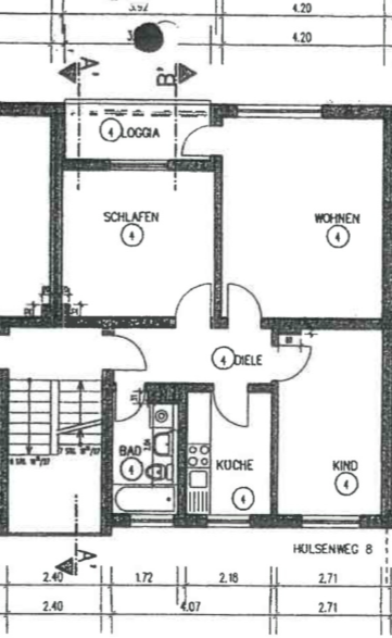 Wohnung zum Kauf 129.000 € 3 Zimmer 68,6 m²<br/>Wohnfläche 2.<br/>Geschoss Hetterscheidt Heide Heiligenhaus 42579