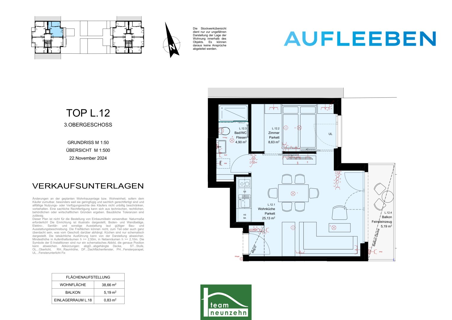 Wohnung zum Kauf provisionsfrei 274.900 € 2 Zimmer 38,7 m²<br/>Wohnfläche 3.<br/>Geschoss Leebgasse 67 Wien 1100