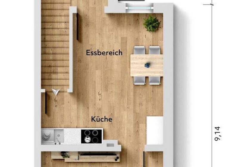 Reihenendhaus zum Kauf 200.000 € 3,5 Zimmer 73 m² 194 m² Grundstück Werne Bochum 44894