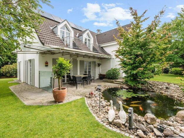 Einfamilienhaus zum Kauf 2.495.000 € 5 Zimmer 320 m² 1.200 m² Grundstück Wittlaer Düsseldorf / Kaiserswerth 40489