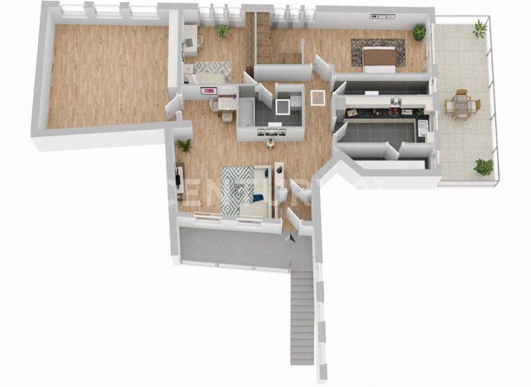 Wohnung zur Miete 980 € 3 Zimmer 133 m² 1. Geschoss frei ab 01.05.2026 Lichtenfels 96215