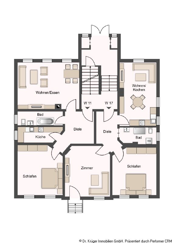 Wohnung zum Kauf 163.000 € 3 Zimmer 67,5 m²<br/>Wohnfläche Hofmannstraße 18 Neugruna (Polenzstr.) Dresden 01277